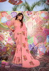 Radhey By Stavan Waightless Embroidery Work Saree Wholesale In India